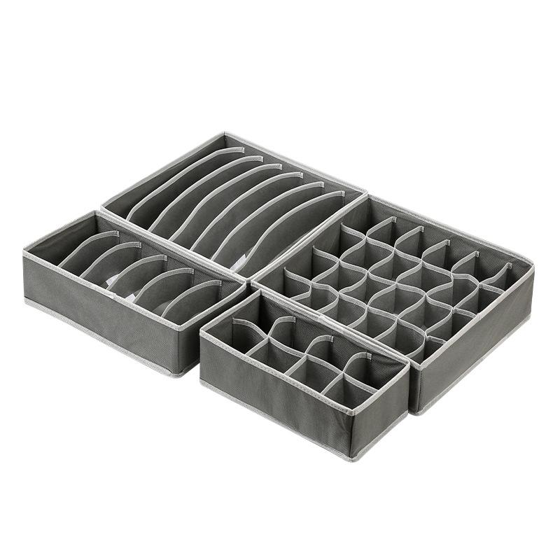 Foldable Non-woven Fabric Underwear Drawer Organizer 