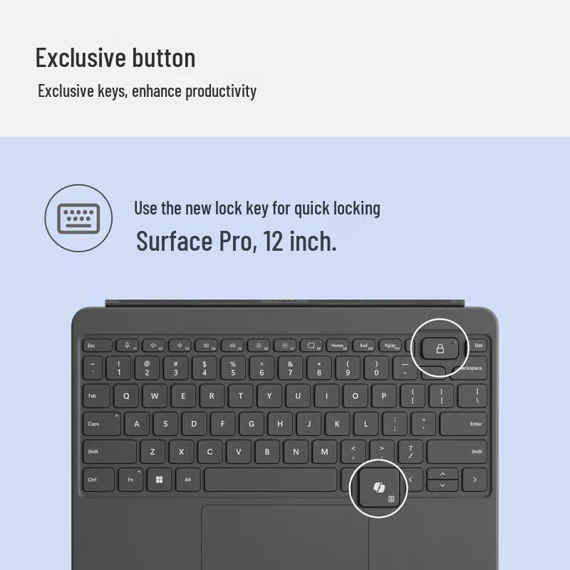 Microsoft Surface Pro 12-inch Keyboard Cover