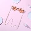 Simple Pearls Sunglasses Chain Hanging Neck Anti-falling Glasses Eyeglass Cord Necklace
