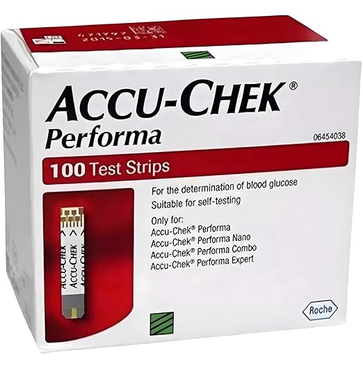 ACCU-CHEK Performa Тест-полоски для определения уровня глюкозы в крови 100 шт.