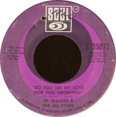 7inch Record JUNIOR WALKER & THE ALL STARS - Do You See My Love (For You Growing S35073 Soul 1970 US Soul/Funk Used