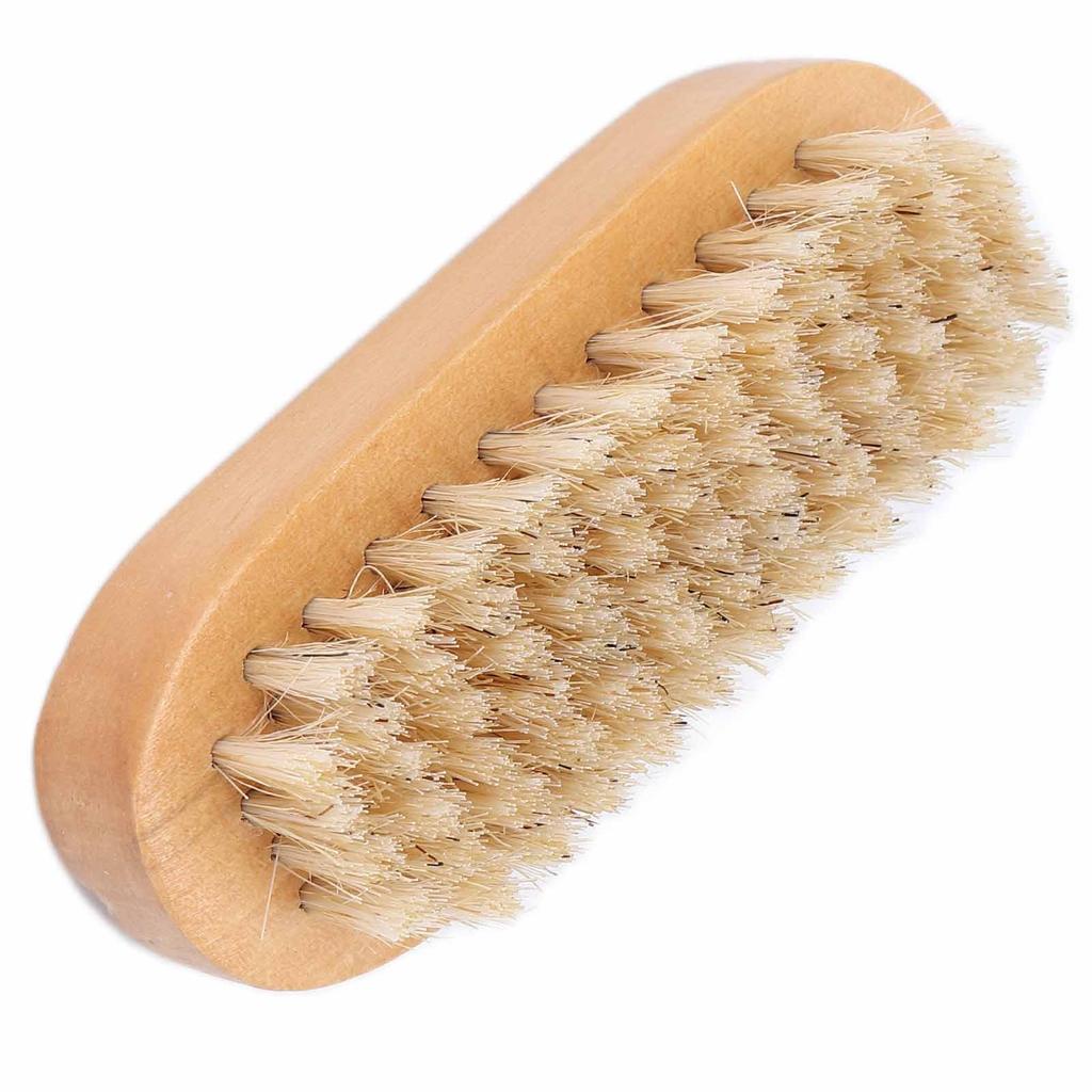 Nail Brush Men Women Wooden Fingernail Dust Dirt Removal Manicure Pedicure Cleaning Scrub Brush