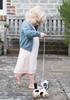 Classic World Pull Toy, Wooden Dog Walking Toy for Kids, Suitable for Girls and Boys (18 Months, ...