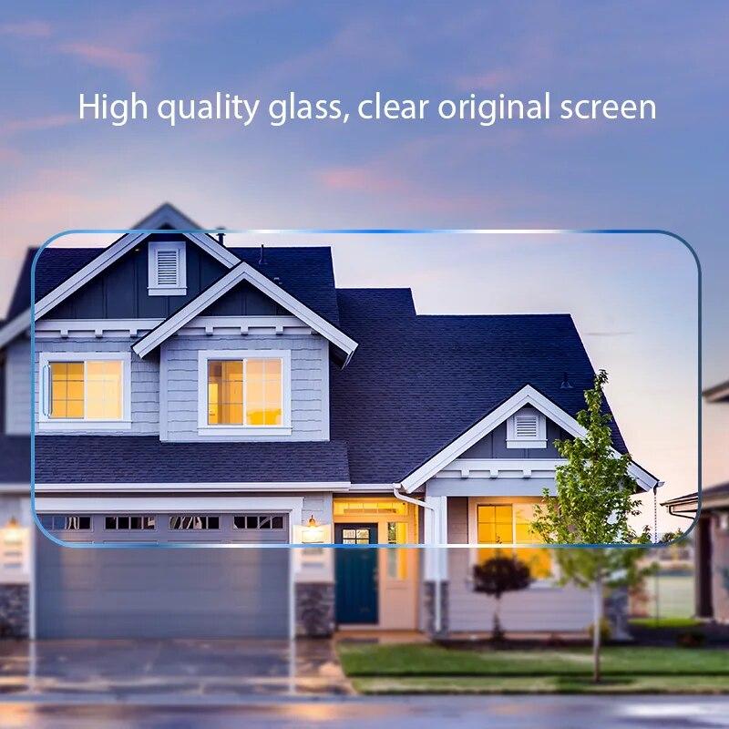 2PCS Vidro Temperado para iPhone 11 12 13 14 Pro XR X XS Max Protetor de Tela para iPhone 14 12 Pro Max Mini 7 8 6 6S Plus SE Vidro