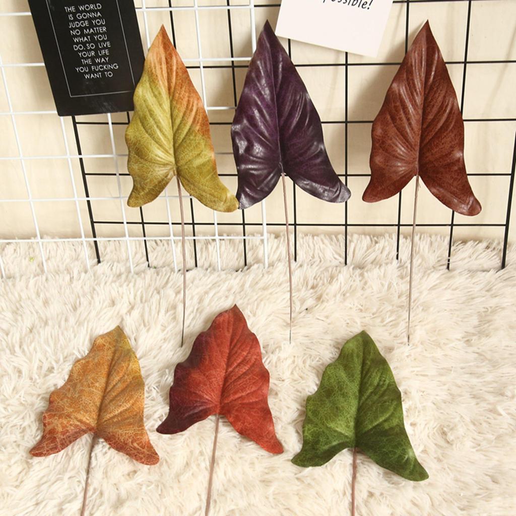 Autumn Forest Style Artificial Leaves and Flowers for Home Decoration