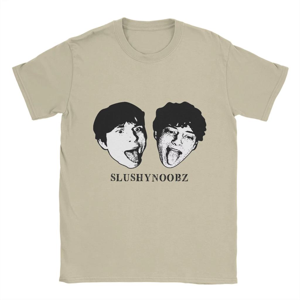 Streetwear T Shirt Summer Slushy Noobz Hip Hop T Shirts Cute Cartoon Cotton Tshirt for Couple Basic Custom Sleeve Top Tees