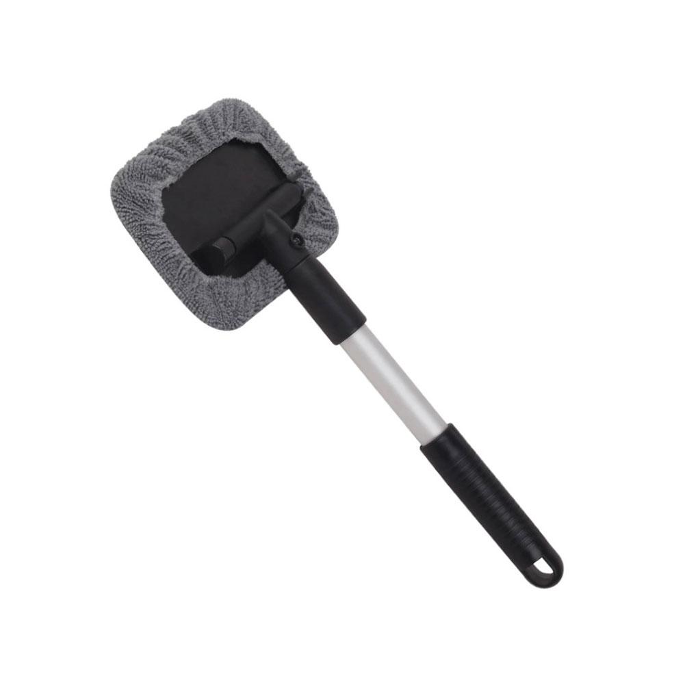 Instrument de curățare a parbrizului mașinii, retractabil, din aliaj de aluminiu, mop, perie de sticlă, ștergător, accesorii pentru spălătorie automată, curățător auto O4W3
