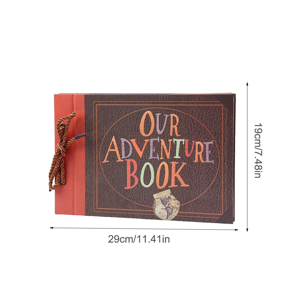 Photo Album Travel Journal Adventure Book Compact Size Photos Collector Wedding Supplies Scrapbook Balloon Exquisite DIY Prop