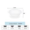 Imitation Porcelain Melamine Ramen Bowl - Large Douli Hat Design for Soup, Mala Tang, Rice Noodles