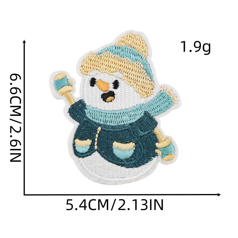 Jultecknad broderi: Halsdukar & Klädtillbehör, Hänge, Julgransprydnader, Snöflinga, Handskar & Lappar