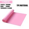 Length 200cm Yoga Pilates Stretch Resistance Band For Gym Fitness Exercise Band Training Elastic Rubber 3