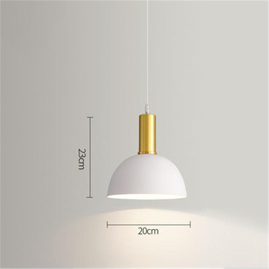 Thrisdar Modern Iron Led Pendant Light E27 Bedside Bedroom Bar Hanging Lamp kitchen Restaurant Dining room Pendant Lamp