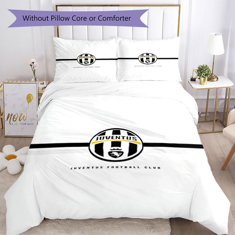 Juventus Bedding Set Breathable Duvet Cover With Pillowcases Home Decoration Birthday Gift