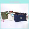 Canvas Makeup Bag With Waterproof Fabric For Travel And Home Organization