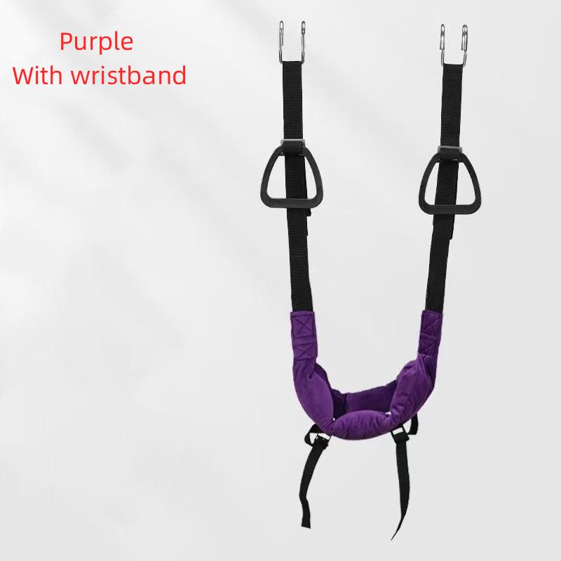 1Pcs Portable Cervical Traction Belt Neck Stretcher Adjustable Height Neck Stretcher Suitable For Home Office Gym And Travel