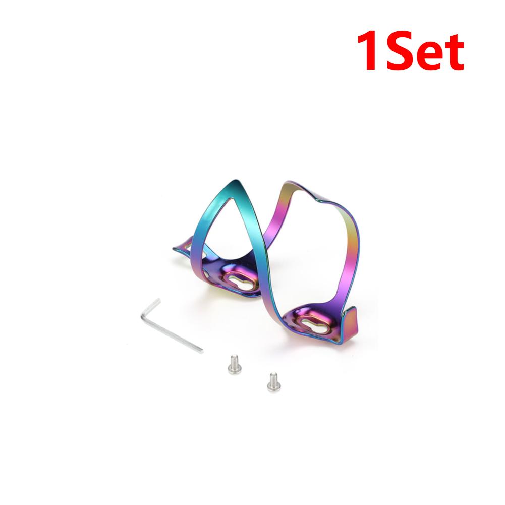 

1-5 шт. Держатель для велосипедной бутылки с водой, легкий, полный, для дорожного/горного велосипеда, клетка для бутылки, разноцветные глянцевые велосипедные аксессуары