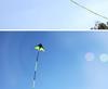 CCLIFE Large Prairie Kite - Easy-to-Fly Toy Kite for Children & Adults