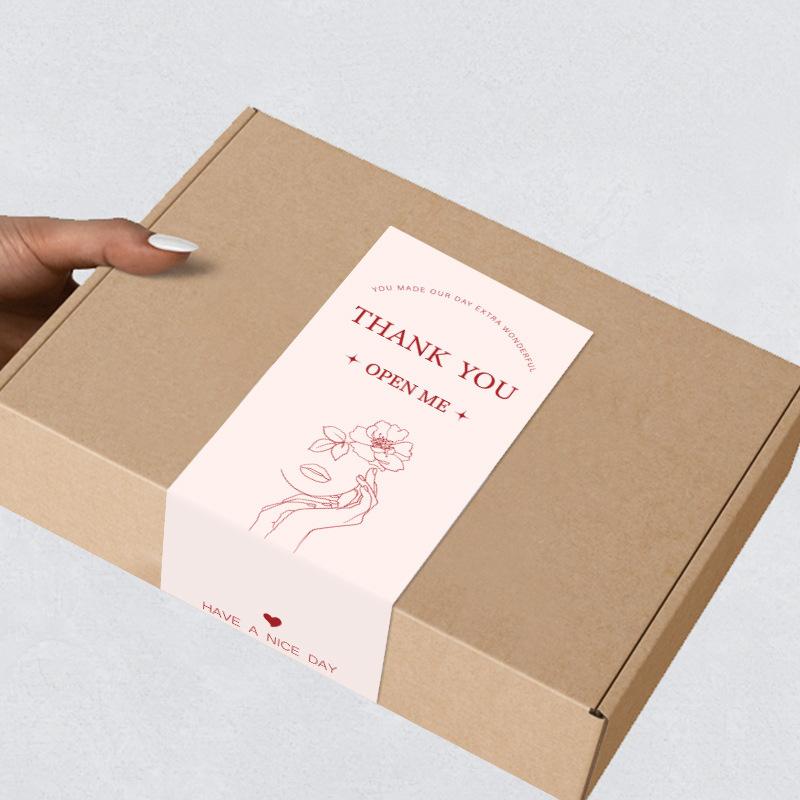 Flugzeug-Kartonverschlussaufkleber, Klebstoff, Starke Haftung, Reißfest, Fest verschlossener Karton, Fällt nicht ab, mit einer Vielzahl von Mustern zur Auswahl