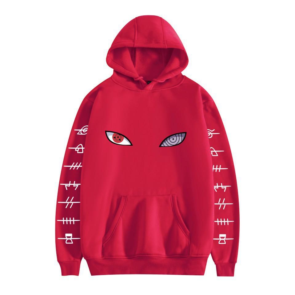 Naruto Hinman Anime Men'S And Women'S Fashion Casual Hooded Sweater