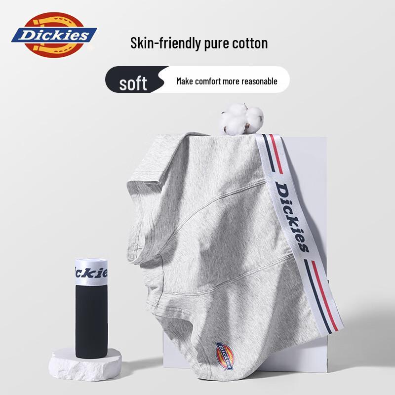 Dickies Men's Premium 10A Antibacterial Cotton Boxer Briefs