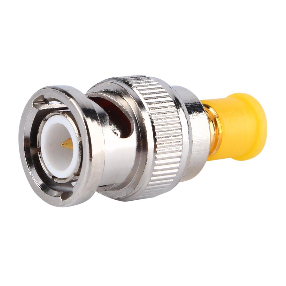 

BNC Plug Male to SMA Female Jack Adapter RF Connector Straight Joiner Coupler