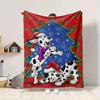 1Pc Christmas Chase Blanket Soft And Comfortable Casual Warm Camping Travel Christmas Halloween Gift M91762