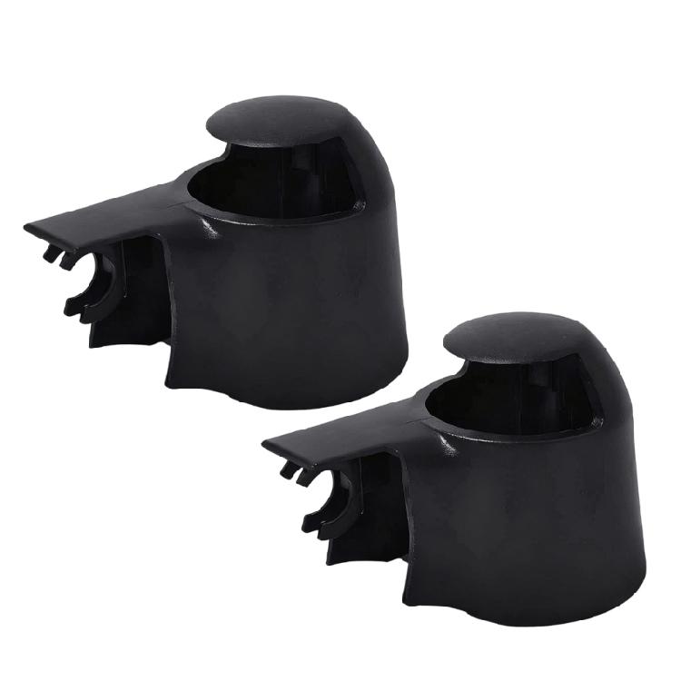 

Pack of 2 Plastic Rear Windshield Wiper Arm Nut Covers Guards Cap Easy Snap On Fit Suitablel for Misalignment 6Q6955435D 1