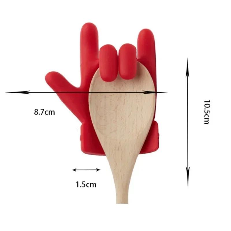 Kitchen Small Silicone Pot Lid Anti-spill Rack Spill Stopper Heat-resistant Anti-Overflow Stoppers Pots Cover Holder Accessories