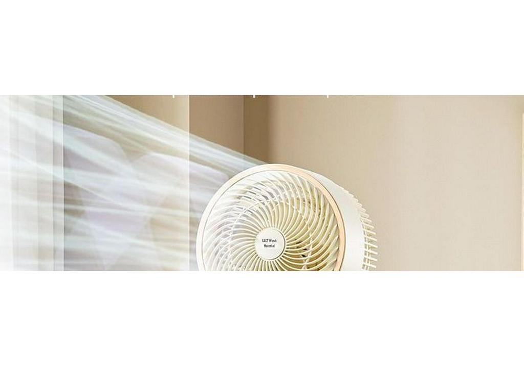 Smart Voice-Controlled Floor-Standing Air Circulator Fan with Remote Control for Home and Dormitory Use