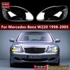 Headlight Cover for Mercedes-Benz W220 S-Class 1999-2005: S600 S500 S350 Lampshade