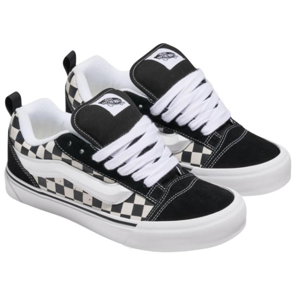 Vans Knu-Skool Checkerboard - Black White Unisex Sneakers VN000D22BPB