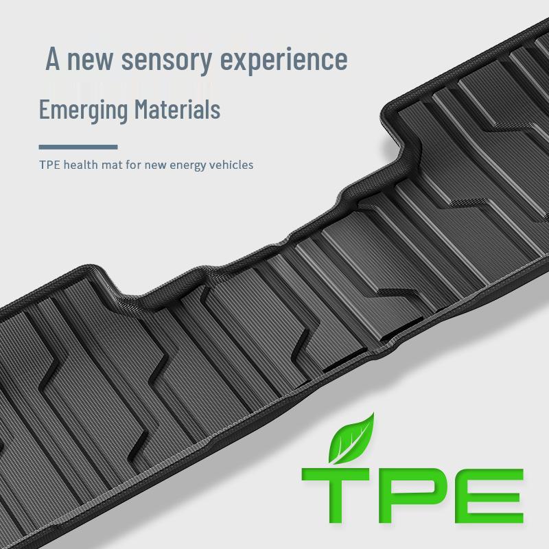 Waterproof TPE Floor Mats for 2021 GMC Acadia - Eco-Friendly, Car-Specific and Trunk Mats Included