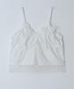 Hauseuobeupondeu Sheer Layering Bustier_Ivory