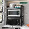Telescopic Kitchen Microwave Storage Rack