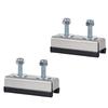 2 PCS Van Roof Rack Mount Kit,Camper Van Motorhome Roof Rail Mounting Brackets For Solar Panel Or Roof Rack