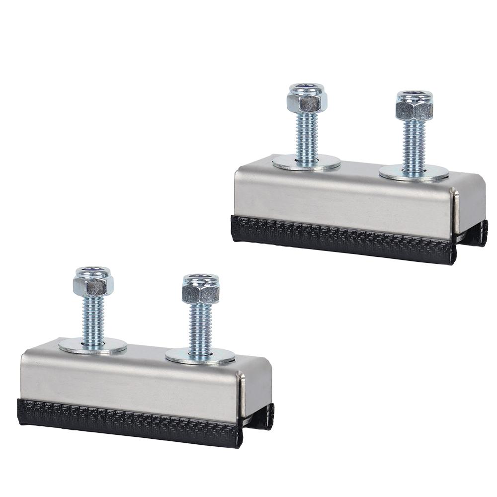 2 PCS Van Roof Rack Mount Kit,Camper Van Motorhome Roof Rail Mounting Brackets For Solar Panel Or Roof Rack
