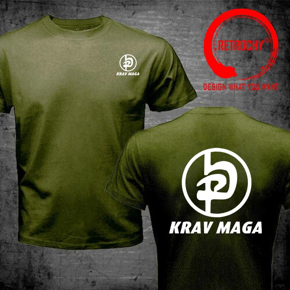 Funny Design Israel Idf Krav Maga Martial Art Shirt Unisex Fashion Trendy Casual Clothing Stylish Tops Tee Shirt Leisure Tshirt
