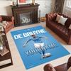 Manchester City Customized Name Area Rug Perfect for Entryway Hallway Decorate room Playrooms Anti-slip Rug Anime Office Decor Birthday/Christmas Gift
