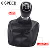Manual 5/6 Speed For Skoda Octavia A5 A6 2004 2005 2006 2007 2008-2012 Car Stick Gear Shift Knob With Leather Boot Car-Stying