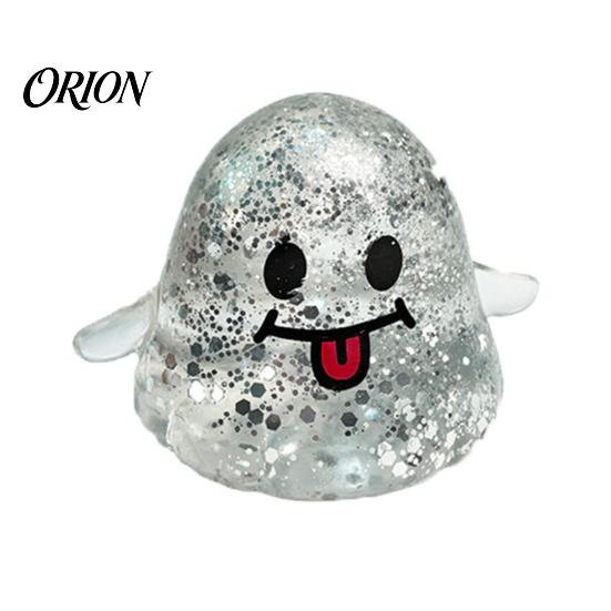 Halloween Ghost Toy Stress Relief Toy, Soft Spooky Squeeze Party Favors Cartoon Sensory for Adults and Kids Toys
