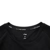Li-Ning Breathable Cool Running Short Sleeve T-Shirt Women tops Black ATSV314-5