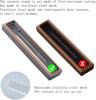 CEREMONY Incense Holder, Horizontal, Safe - Coffin-Style Incense Box with Ash Catcher for Sticks, for Meditation, Yoga, Spa, and Room Decor (Brown)