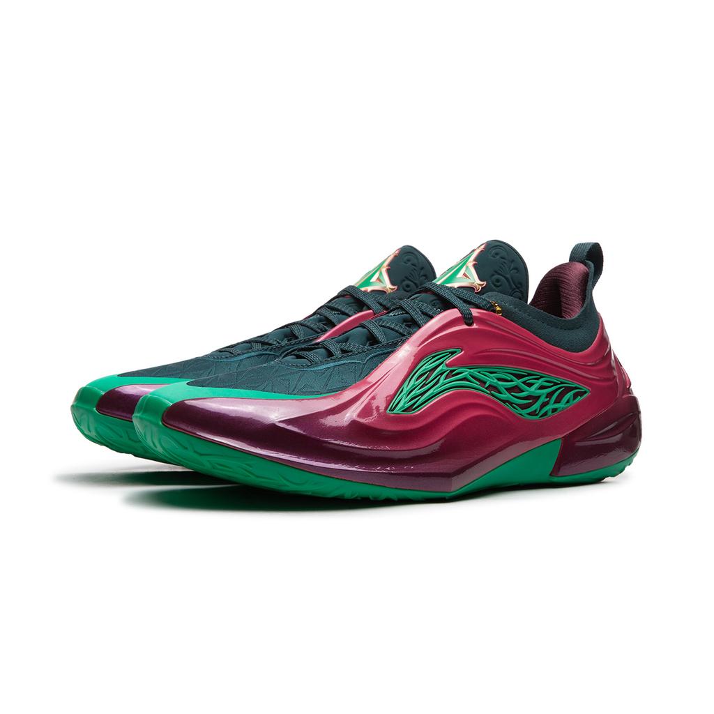 Li Ning JB4 Odpružení Protiskluzové Odolné proti oděru Prodyšné Odrazový Grip Nízké Basketbalové boty Pánské ABAV089-26