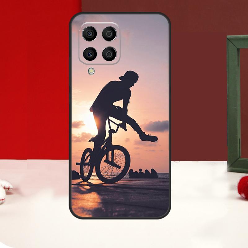 

BMX Bike Extreme Sport Case For Samsung Galaxy M53 M33 M13 M12 M32 M52 M06 M16 M36 M56 M15 M55 M31 M14 M35 M34 M54 Samsung M23