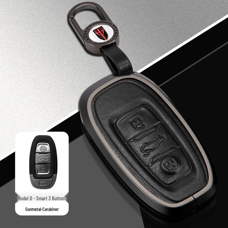 Premium Biao Che Zu Hongqi H5/HS7 Key Case for Men & Women – Full-Cover Protective Bag