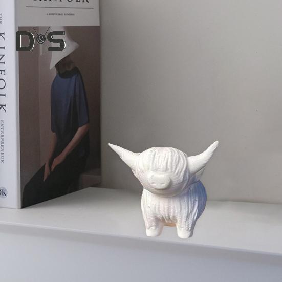 Stabile Basis-Kuh-Skulptur. Verschleifeste, kompakte Bonsai-Layout-Kuh-Skulptur  gnstig kaufen  Preis, kostenloser Versand, echte Bewertungen mit Fotos   Joom