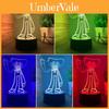 Stylish Poppy Playtime Huggy Wuggy Night Light 3d Led Lamp With 7 Colors For Living Room Decor