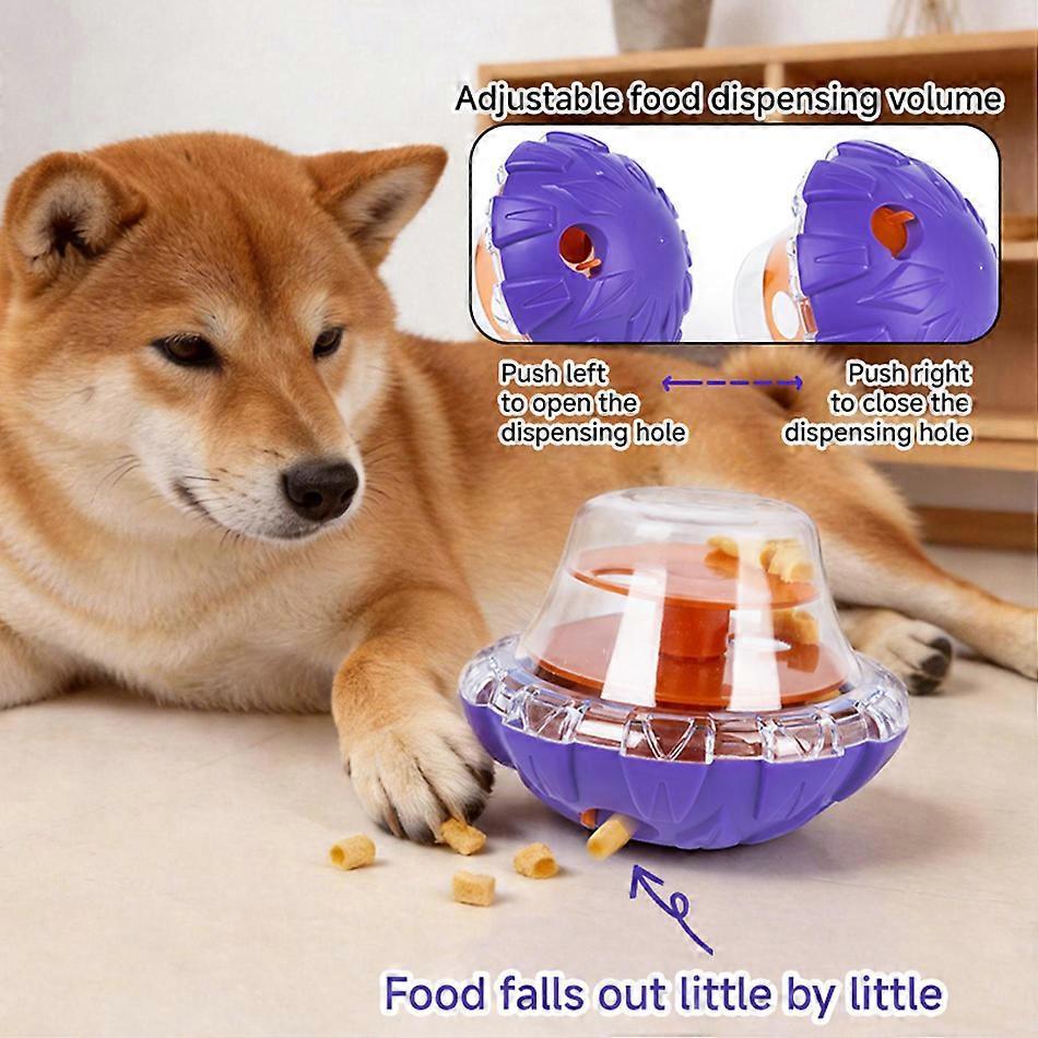 Pet Dog Fun Bowl Feeding Toys Dog Cat Shaking Leakage Food Ball Food Dispenser Tumbler Feeder Pet Interactive Toys Pet Supplies