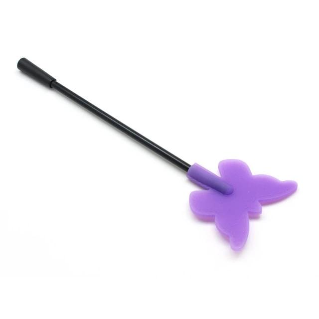 Butterfly Silicone Crop Spanking Paddle Sex Whip Impact Play Fetish Crops