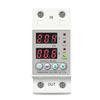 Dispositivo Protetor de Sobretensão e Subtensão Ajustável 230V Relé Protetor Monitor Limite de Corrente 40A 60A 80A 100A 1 Peça(L N 230V 100A)